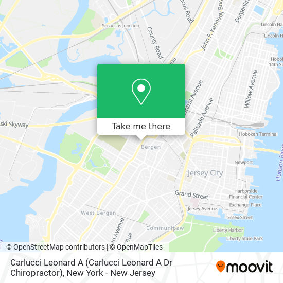 Carlucci Leonard A (Carlucci Leonard A Dr Chiropractor) map