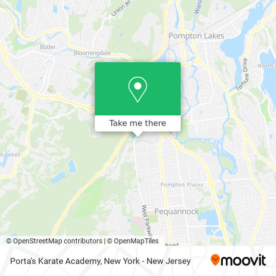 Porta's Karate Academy map