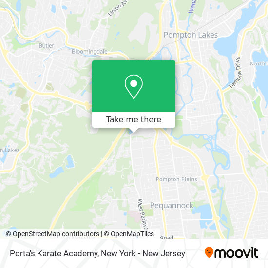 Mapa de Porta's Karate Academy