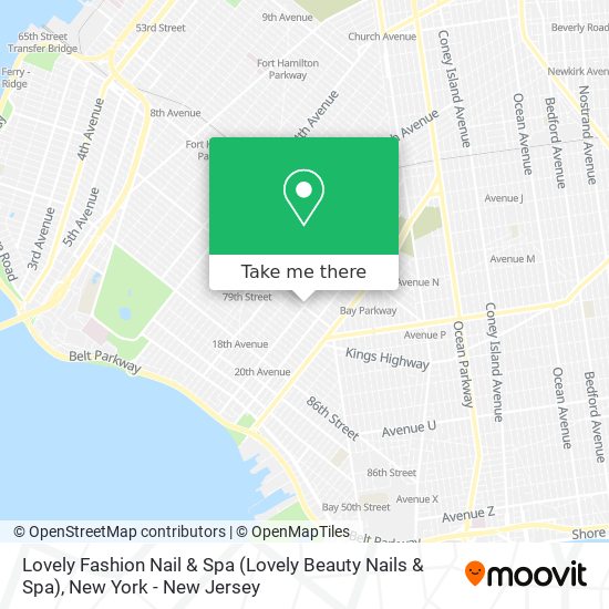 Mapa de Lovely Fashion Nail & Spa (Lovely Beauty Nails & Spa)