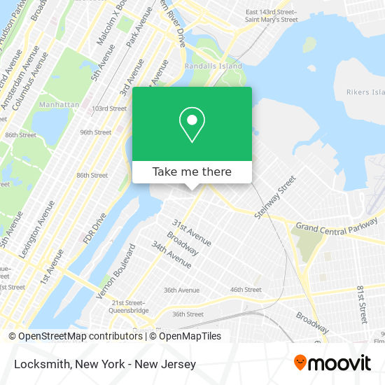 Locksmith map