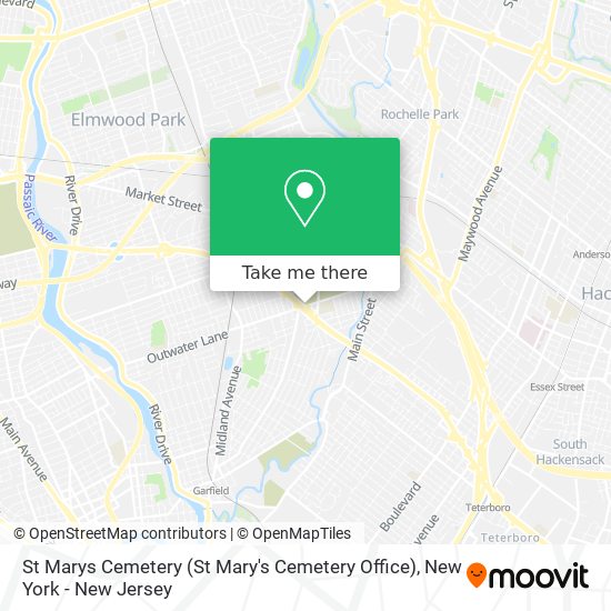 Mapa de St Marys Cemetery (St Mary's Cemetery Office)