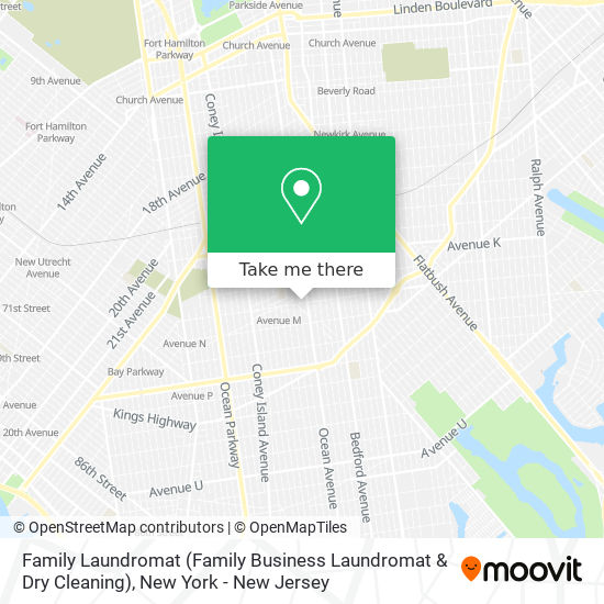 Family Laundromat (Family Business Laundromat & Dry Cleaning) map