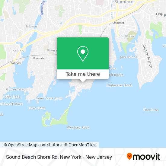 Sound Beach Shore Rd map