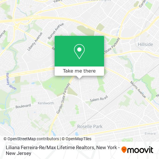 Liliana Ferreira-Re / Max Lifetime Realtors map