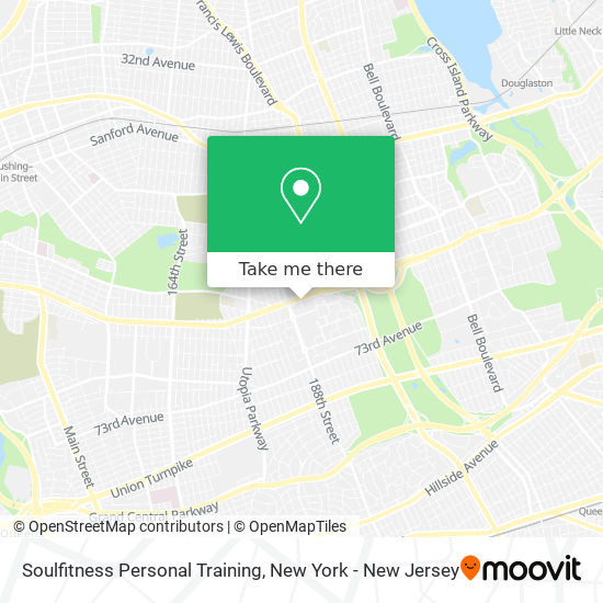 Mapa de Soulfitness Personal Training