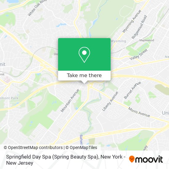 Mapa de Springfield Day Spa (Spring Beauty Spa)