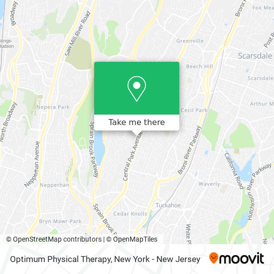 Mapa de Optimum Physical Therapy