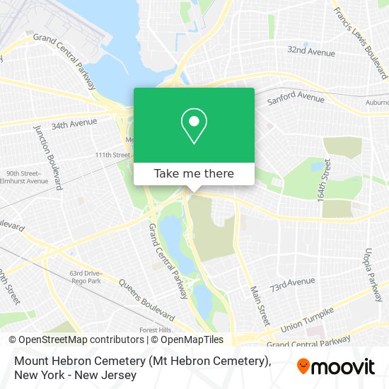 Mount Hebron Cemetery (Mt Hebron Cemetery) map
