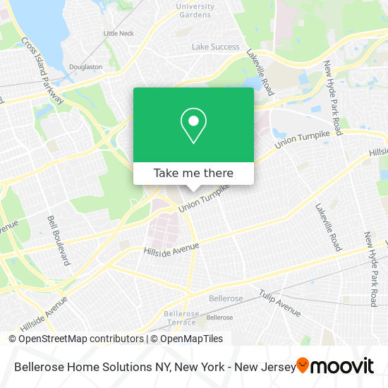 Mapa de Bellerose Home Solutions NY