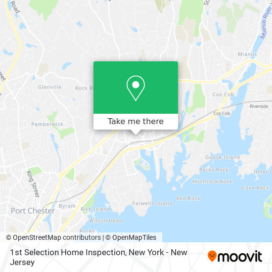 1st Selection Home Inspection map