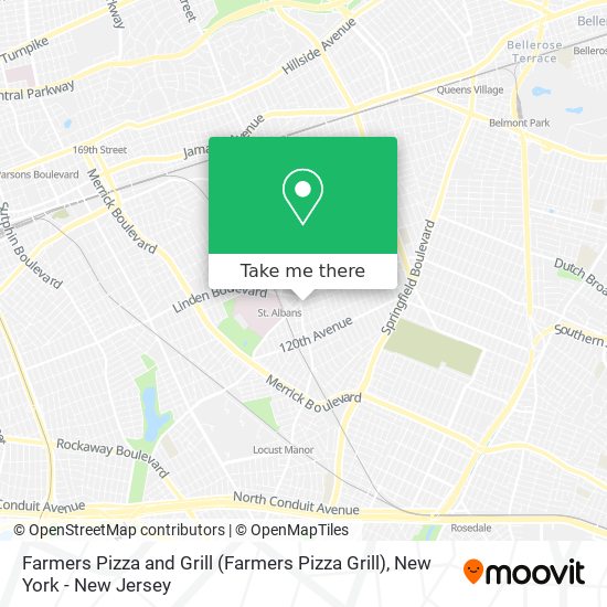 Mapa de Farmers Pizza and Grill