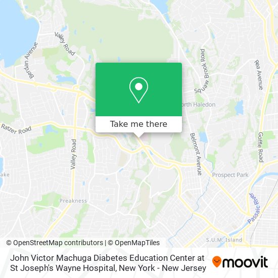 Mapa de John Victor Machuga Diabetes Education Center at St Joseph's Wayne Hospital
