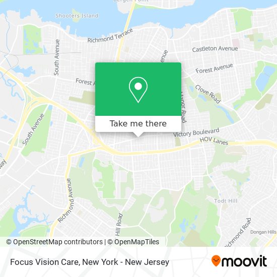 Focus Vision Care map