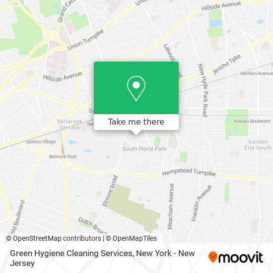 Mapa de Green Hygiene Cleaning Services