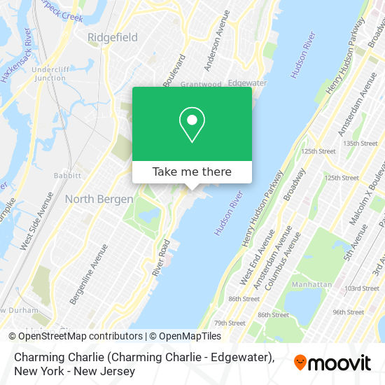 Mapa de Charming Charlie (Charming Charlie - Edgewater)