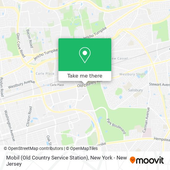 Mobil (Old Country Service Station) map
