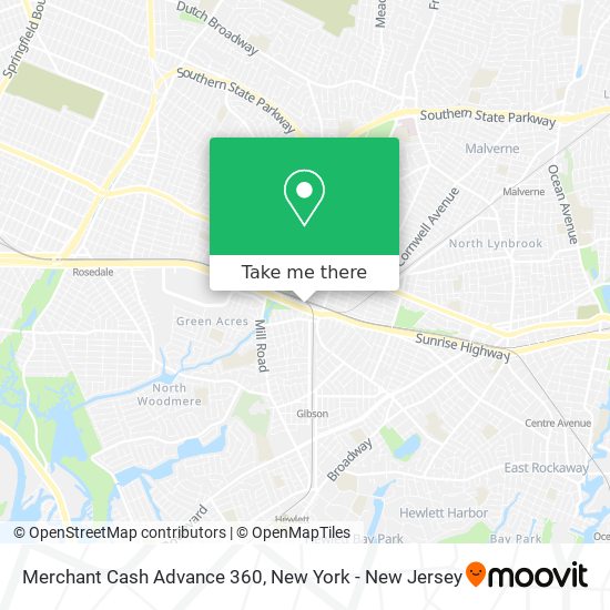 Merchant Cash Advance 360 map