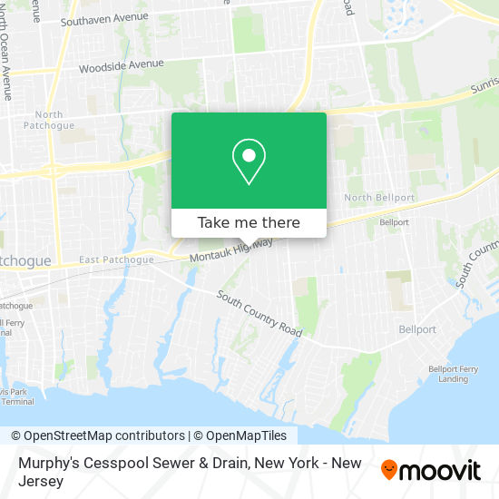 Murphy's Cesspool Sewer & Drain map