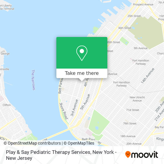 Mapa de Play & Say Pediatric Therapy Services