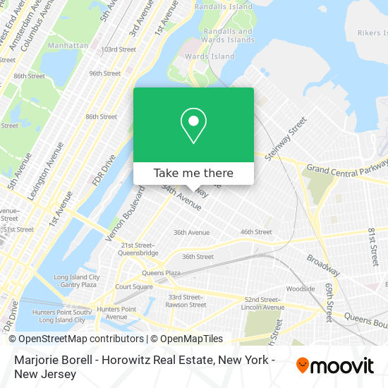 Mapa de Marjorie Borell - Horowitz Real Estate