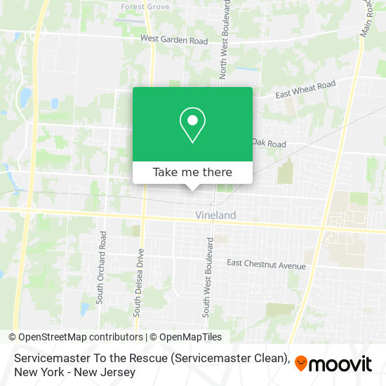 Mapa de Servicemaster To the Rescue (Servicemaster Clean)