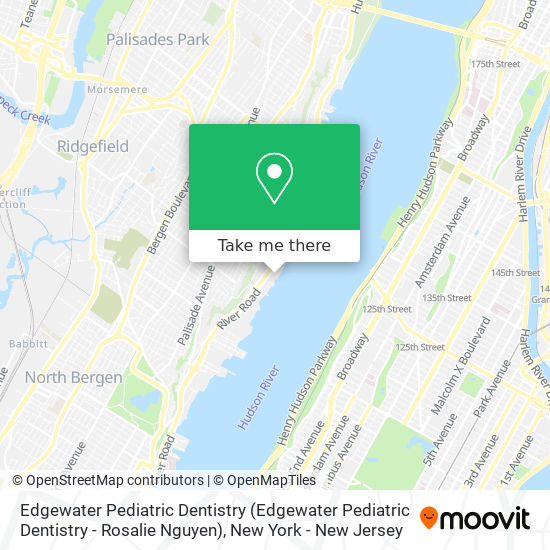 Edgewater Pediatric Dentistry (Edgewater Pediatric Dentistry - Rosalie Nguyen) map