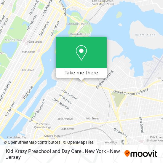 Kid Krazy Preschool and Day Care. map