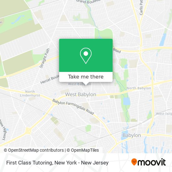 First Class Tutoring map