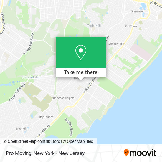 Pro Moving map