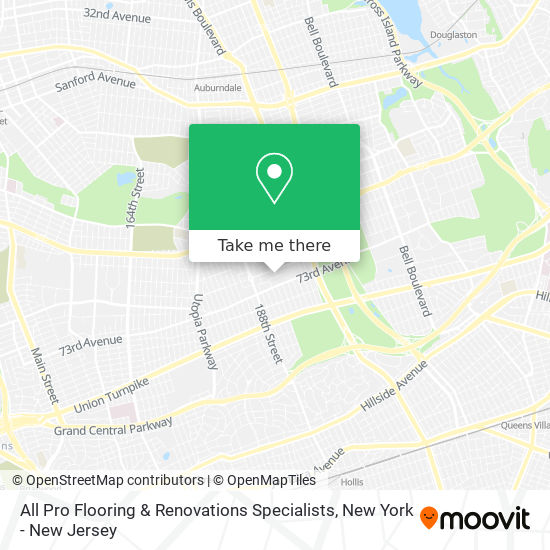 All Pro Flooring & Renovations Specialists map