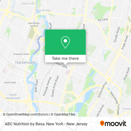 ABC Nutrition by Bess map