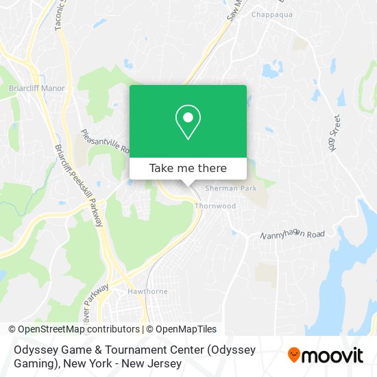 Mapa de Odyssey Game & Tournament Center (Odyssey Gaming)