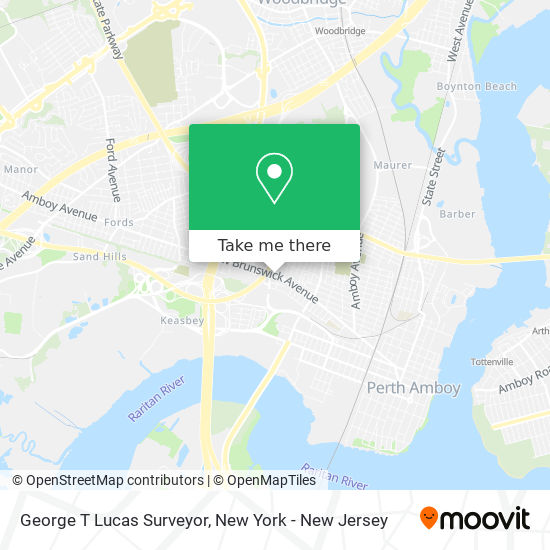 George T Lucas Surveyor map