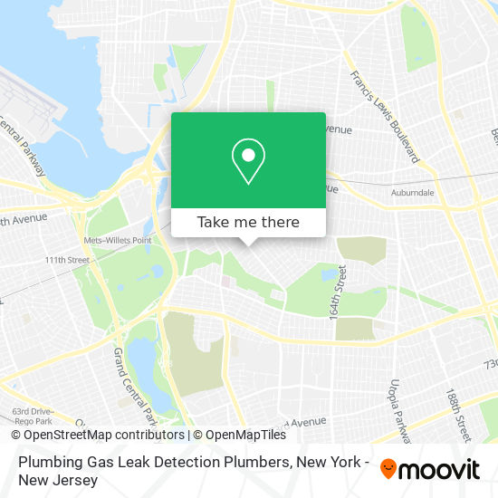 Mapa de Plumbing Gas Leak Detection Plumbers