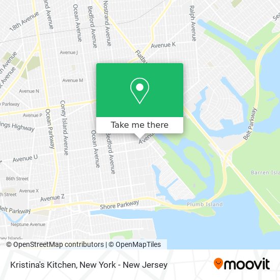 Mapa de Kristina's Kitchen