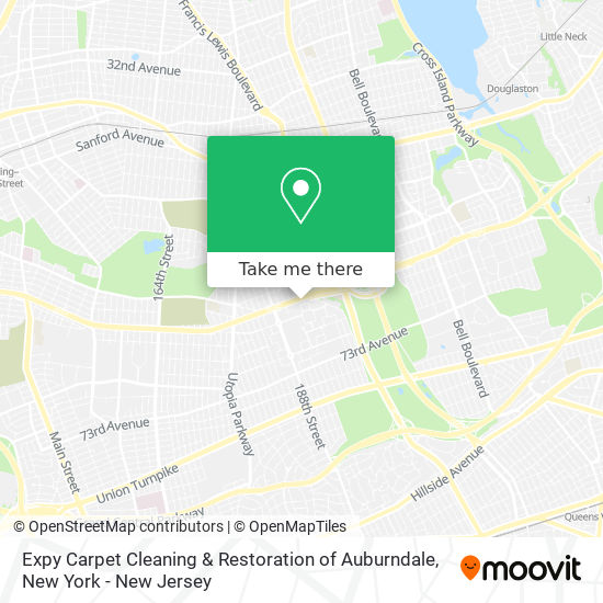 Expy Carpet Cleaning & Restoration of Auburndale map