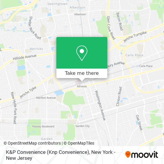 Mapa de K&P Convenience (Knp Convenience)