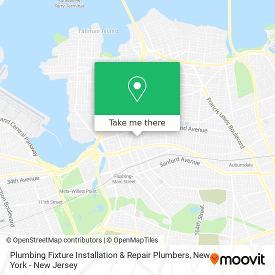 Plumbing Fixture Installation & Repair Plumbers map