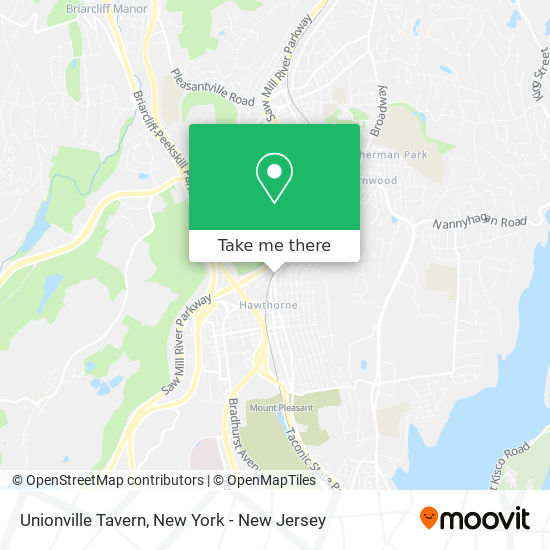 Unionville Tavern map