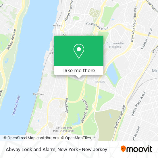 Abway Lock and Alarm map