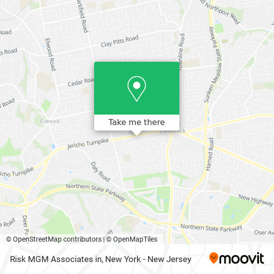 Risk MGM Associates in map