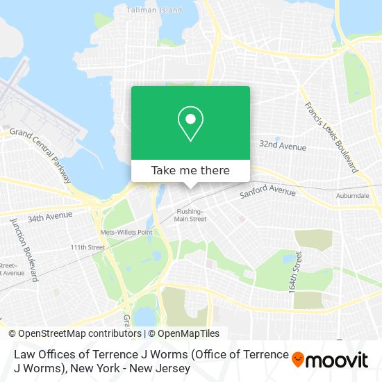 Law Offices of Terrence J Worms (Office of Terrence J Worms) map