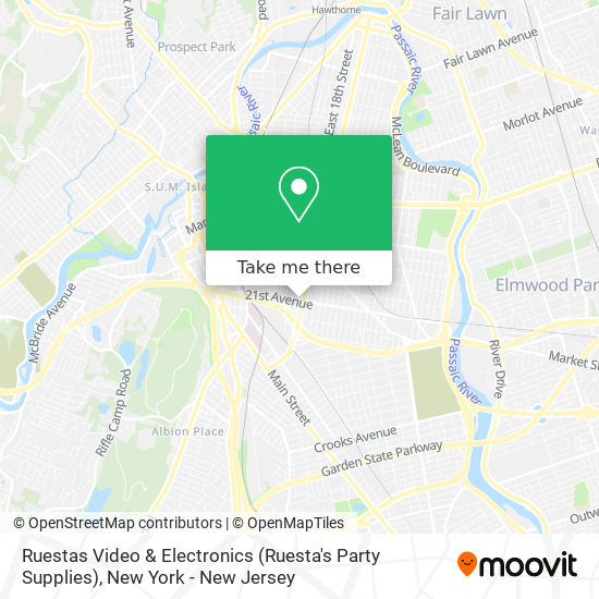 Ruestas Video & Electronics (Ruesta's Party Supplies) map