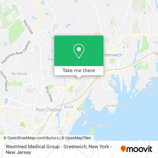 Westmed Medical Group - Greenwich map