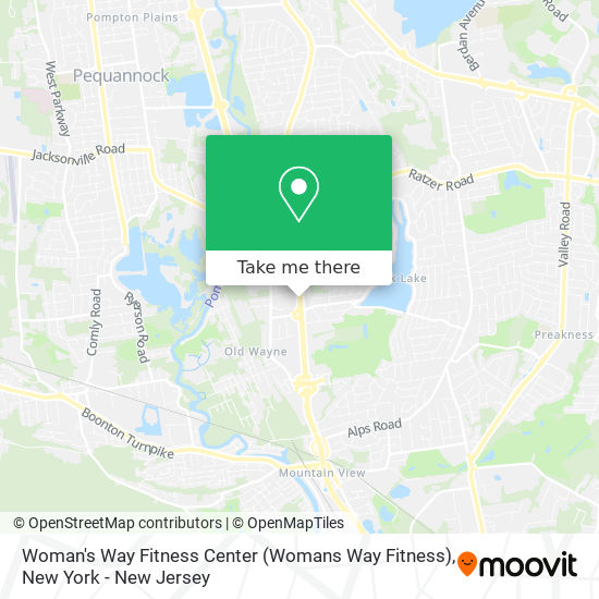 Mapa de Woman's Way Fitness Center (Womans Way Fitness)