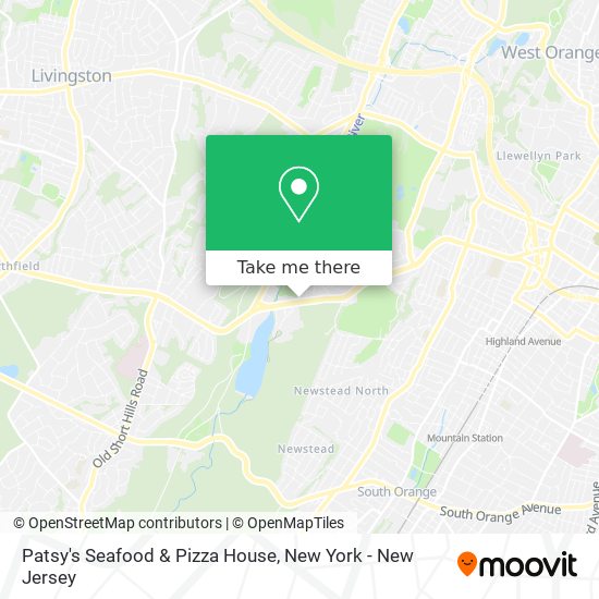 Mapa de Patsy's Seafood & Pizza House