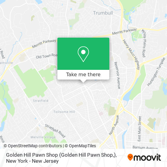 Golden Hill Pawn Shop map