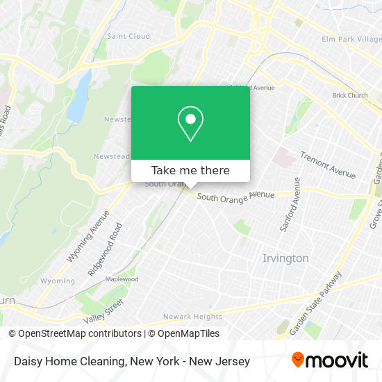 Daisy Home Cleaning map