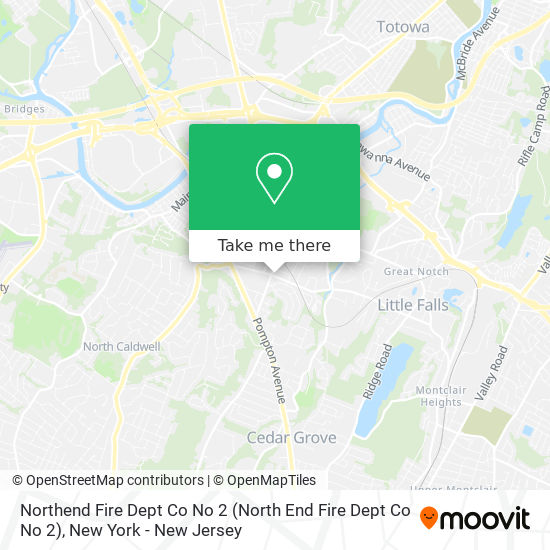 Northend Fire Dept Co No 2 (North End Fire Dept Co No 2) map
